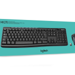 Teclado y Mouse Inalámbricos Logitech MK270