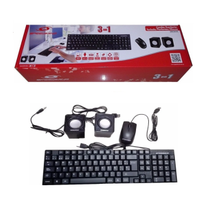 Teclado+Mouse y Parlantes Speedmind K3n102