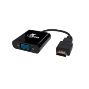 Adaptador De Video XTC363 HDMI MALE/VGA FEMALE