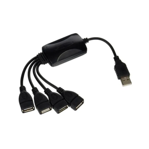 Adaptador USB 2.0 Hub Xtech  XTC-320 de 4 Puertos